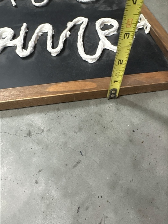 Handcrafted 'Bless This Home' Rope Word Wall Art - Black & White - Picture 11 of 12